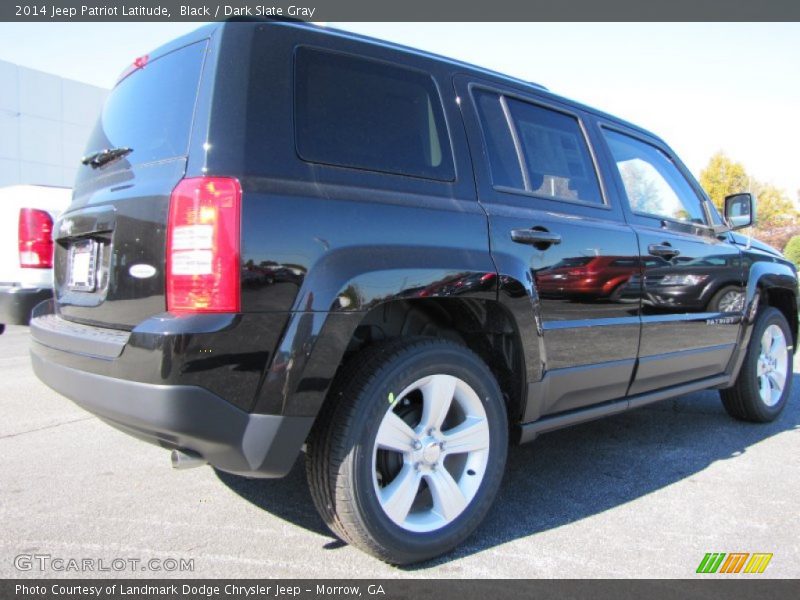 Black / Dark Slate Gray 2014 Jeep Patriot Latitude