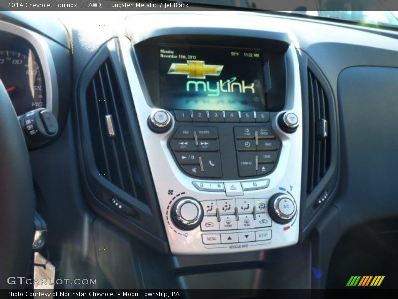 Tungsten Metallic / Jet Black 2014 Chevrolet Equinox LT AWD