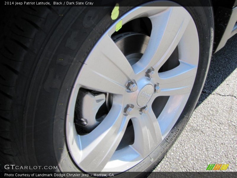 Black / Dark Slate Gray 2014 Jeep Patriot Latitude