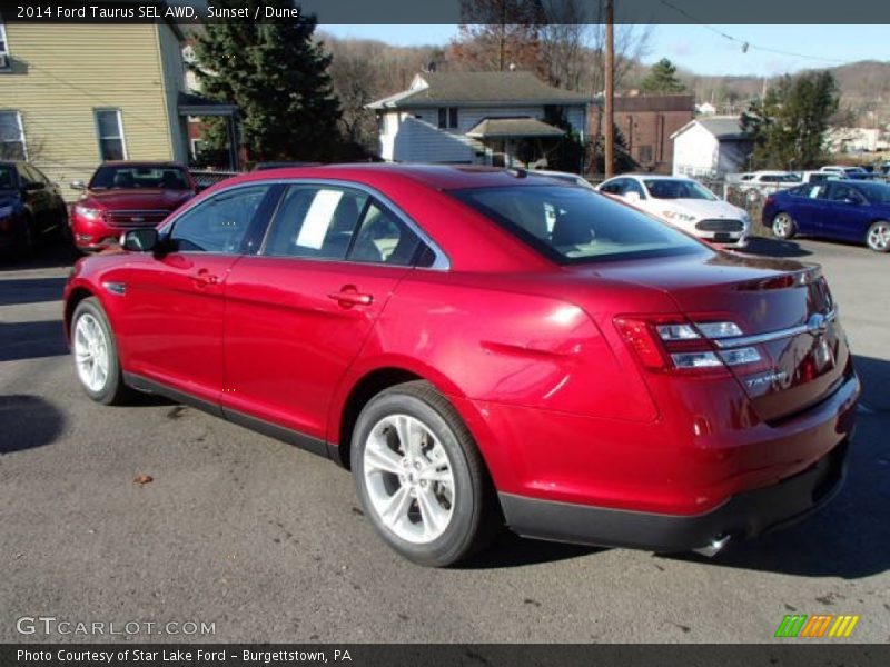 Sunset / Dune 2014 Ford Taurus SEL AWD