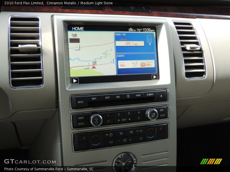 Cinnamon Metallic / Medium Light Stone 2010 Ford Flex Limited