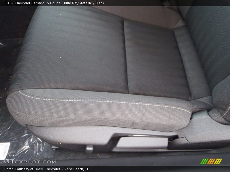 Blue Ray Metallic / Black 2014 Chevrolet Camaro LS Coupe