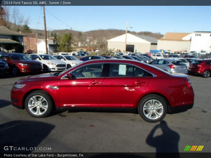 Sunset / Dune 2014 Ford Taurus SEL AWD