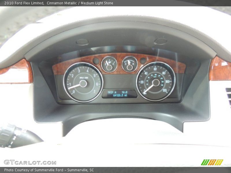 Cinnamon Metallic / Medium Light Stone 2010 Ford Flex Limited