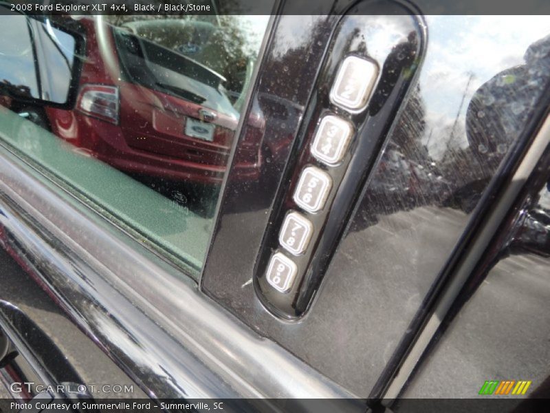 Black / Black/Stone 2008 Ford Explorer XLT 4x4