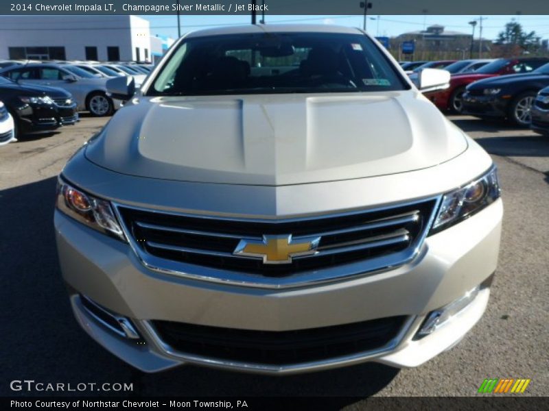 Champagne Silver Metallic / Jet Black 2014 Chevrolet Impala LT