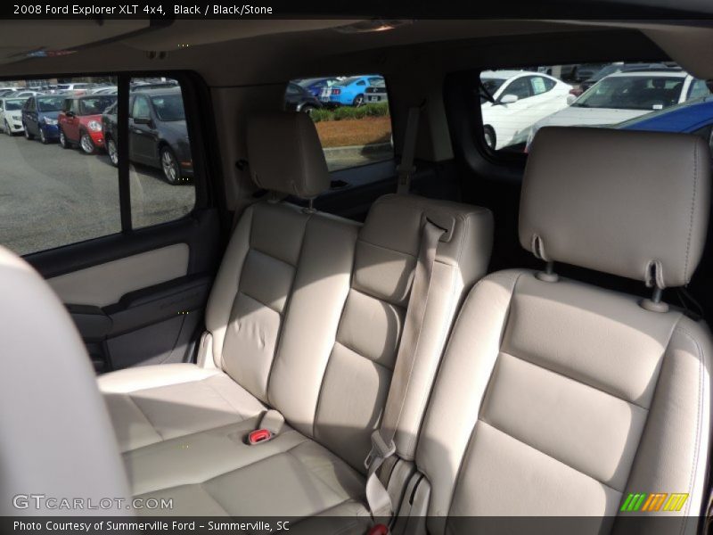 Black / Black/Stone 2008 Ford Explorer XLT 4x4