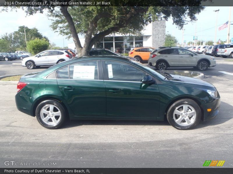  2014 Cruze LT Rainforest Green Metallic