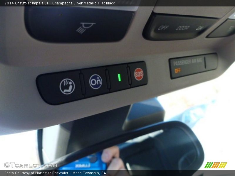 Champagne Silver Metallic / Jet Black 2014 Chevrolet Impala LT