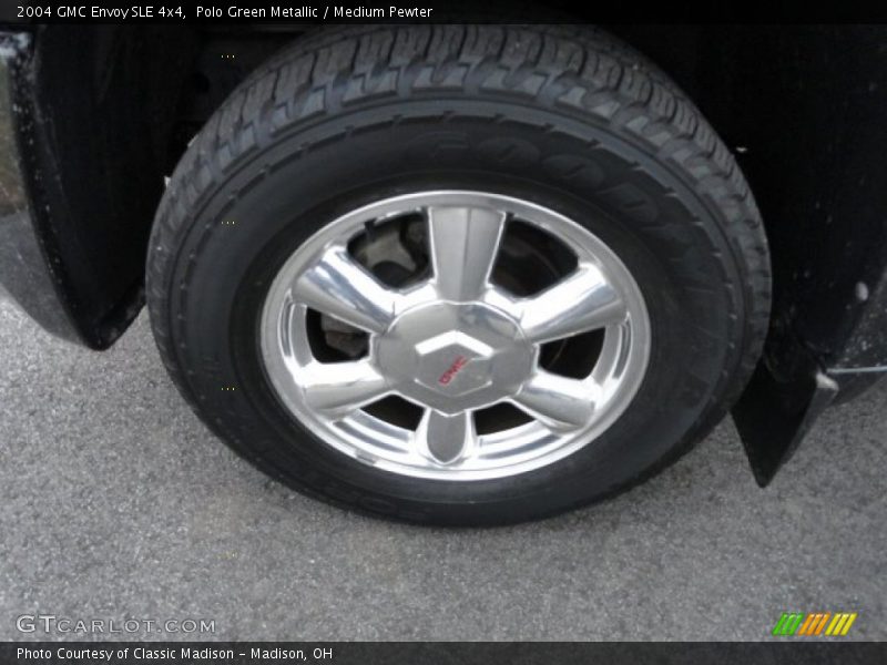 Polo Green Metallic / Medium Pewter 2004 GMC Envoy SLE 4x4