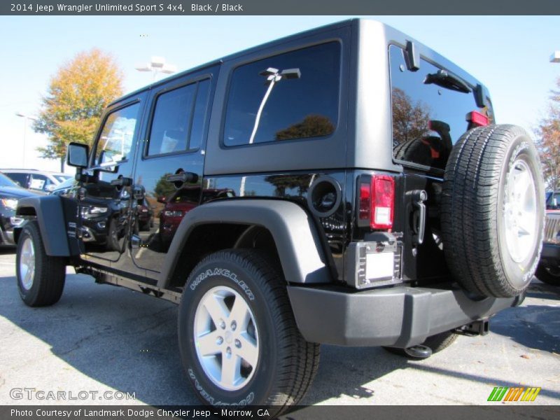 Black / Black 2014 Jeep Wrangler Unlimited Sport S 4x4
