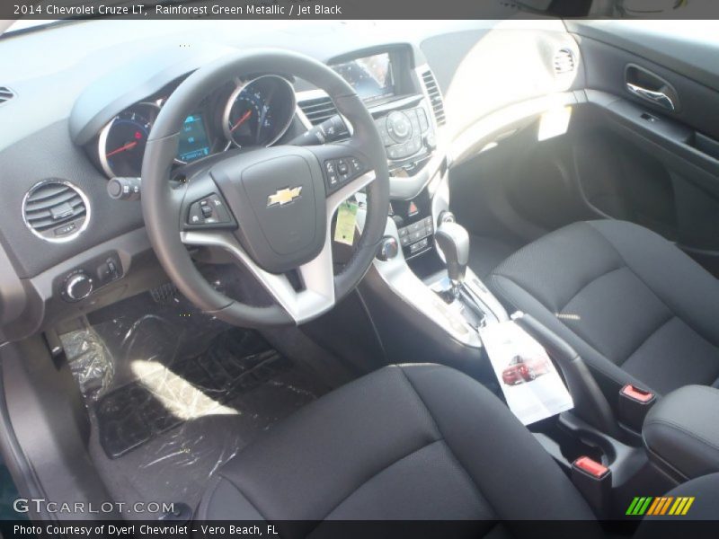 Jet Black Interior - 2014 Cruze LT 
