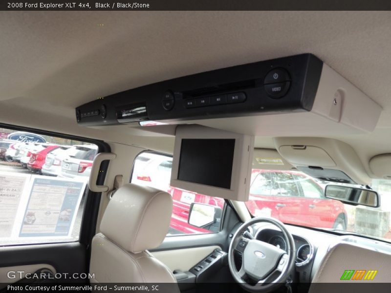 Black / Black/Stone 2008 Ford Explorer XLT 4x4