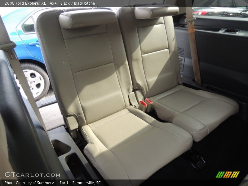 Black / Black/Stone 2008 Ford Explorer XLT 4x4