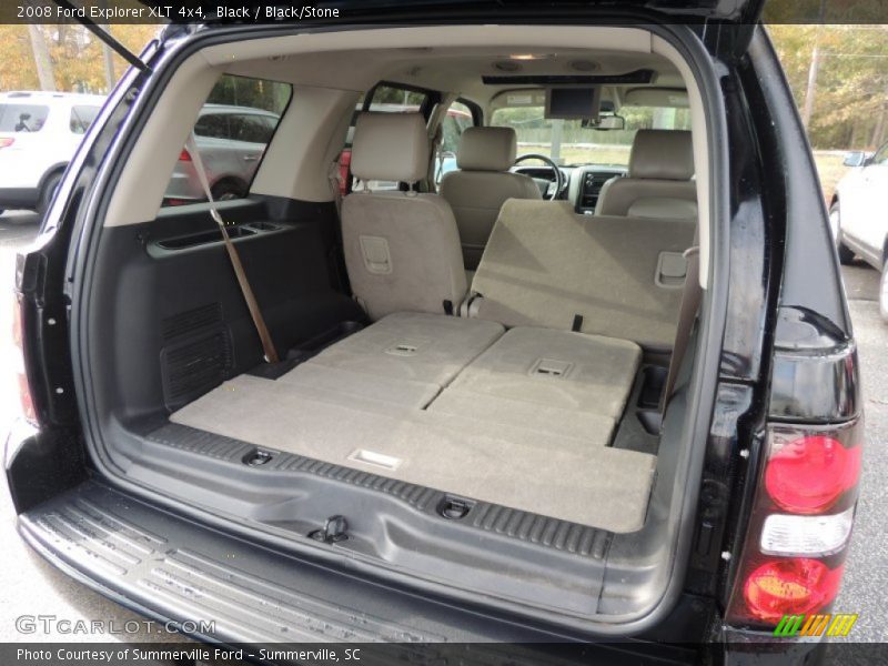 Black / Black/Stone 2008 Ford Explorer XLT 4x4