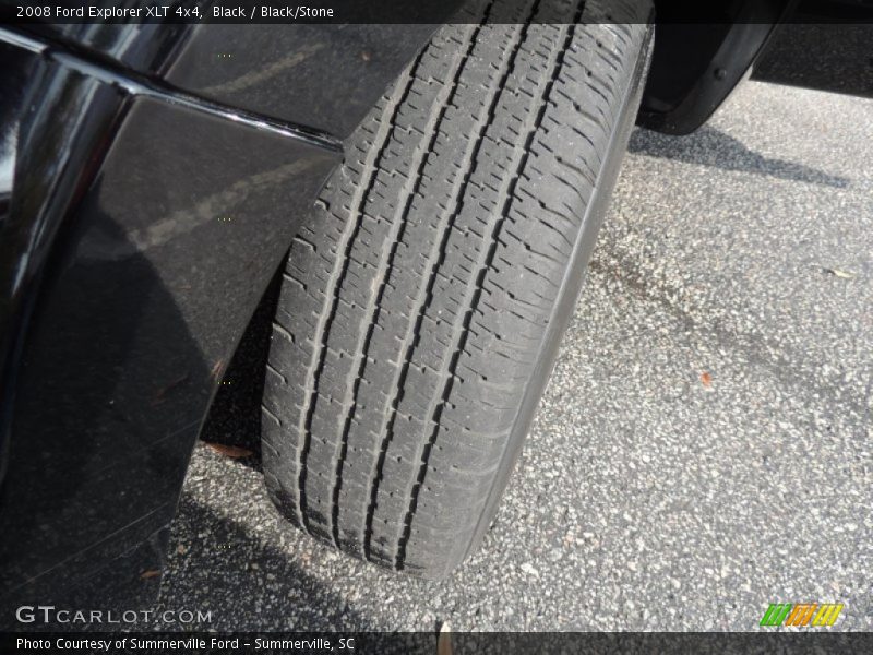 Black / Black/Stone 2008 Ford Explorer XLT 4x4