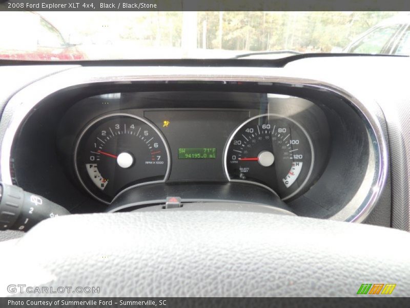 Black / Black/Stone 2008 Ford Explorer XLT 4x4
