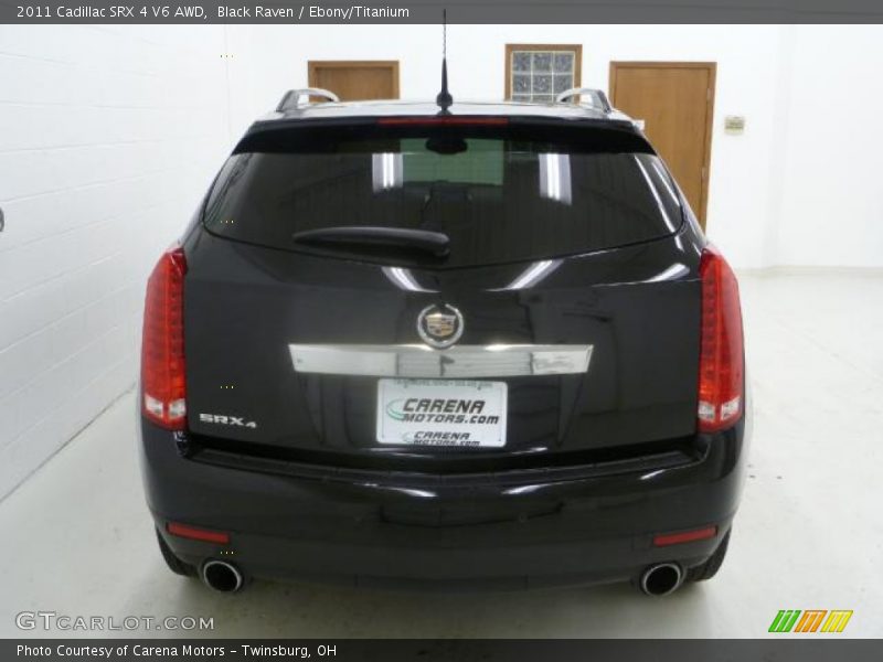 Black Raven / Ebony/Titanium 2011 Cadillac SRX 4 V6 AWD