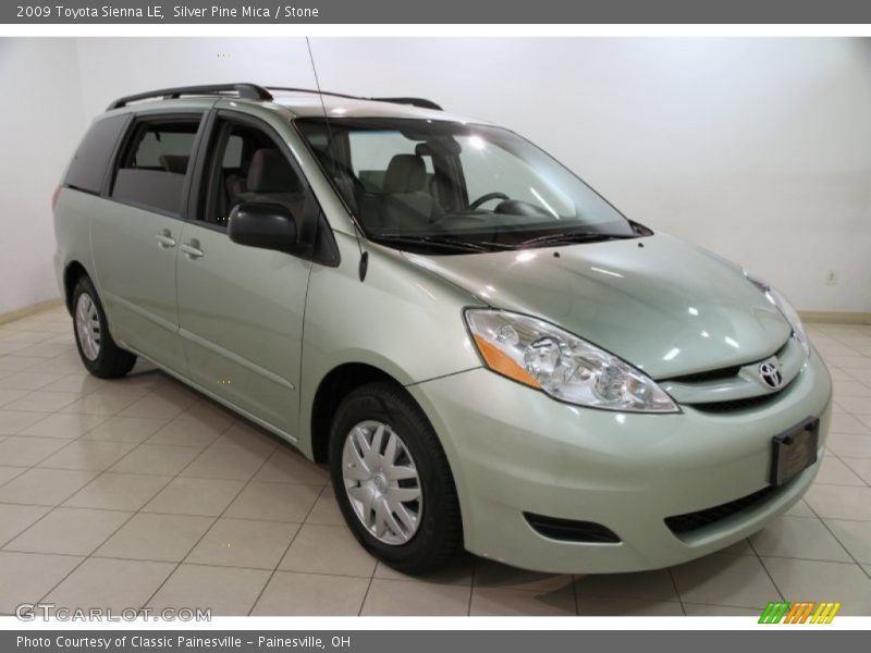 Silver Pine Mica / Stone 2009 Toyota Sienna LE