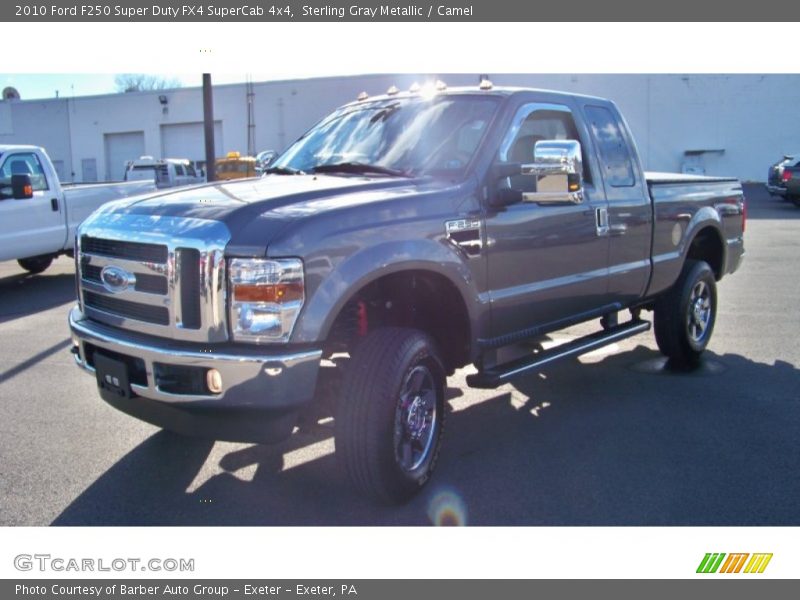 Sterling Gray Metallic / Camel 2010 Ford F250 Super Duty FX4 SuperCab 4x4