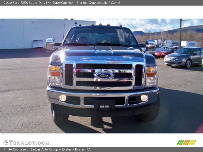 Sterling Gray Metallic / Camel 2010 Ford F250 Super Duty FX4 SuperCab 4x4