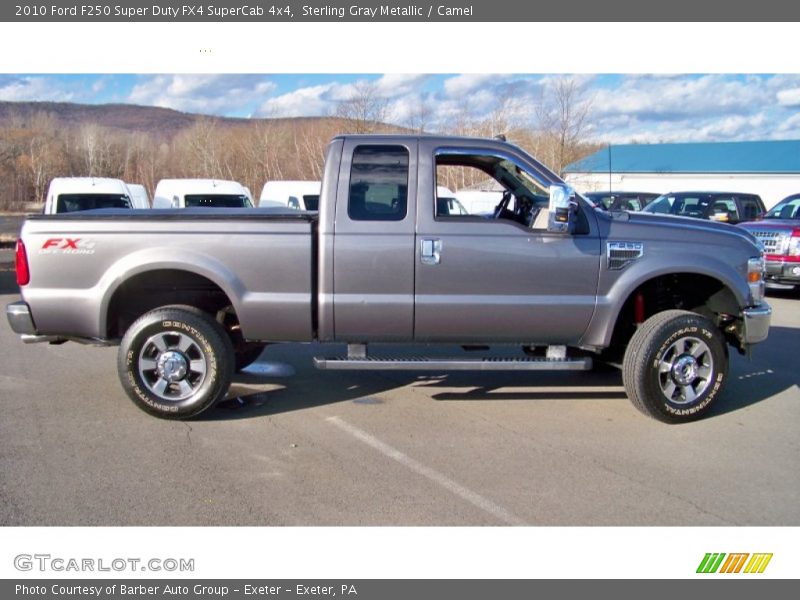 Sterling Gray Metallic / Camel 2010 Ford F250 Super Duty FX4 SuperCab 4x4