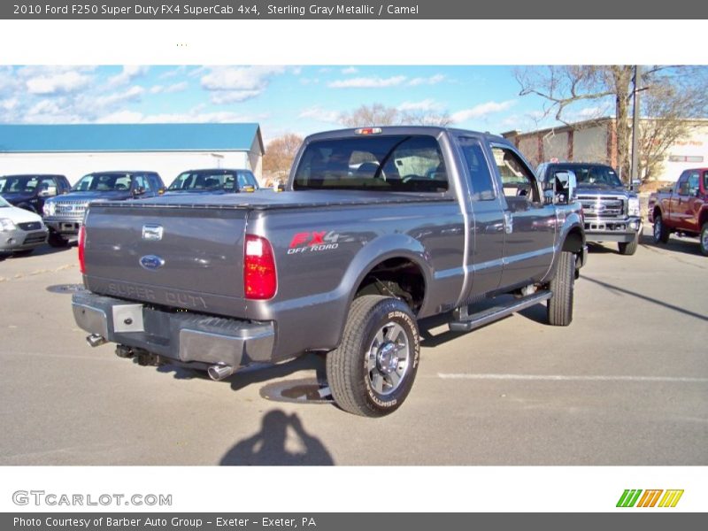 Sterling Gray Metallic / Camel 2010 Ford F250 Super Duty FX4 SuperCab 4x4