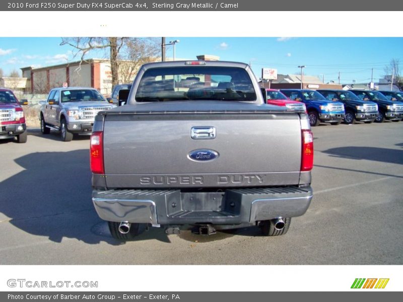 Sterling Gray Metallic / Camel 2010 Ford F250 Super Duty FX4 SuperCab 4x4