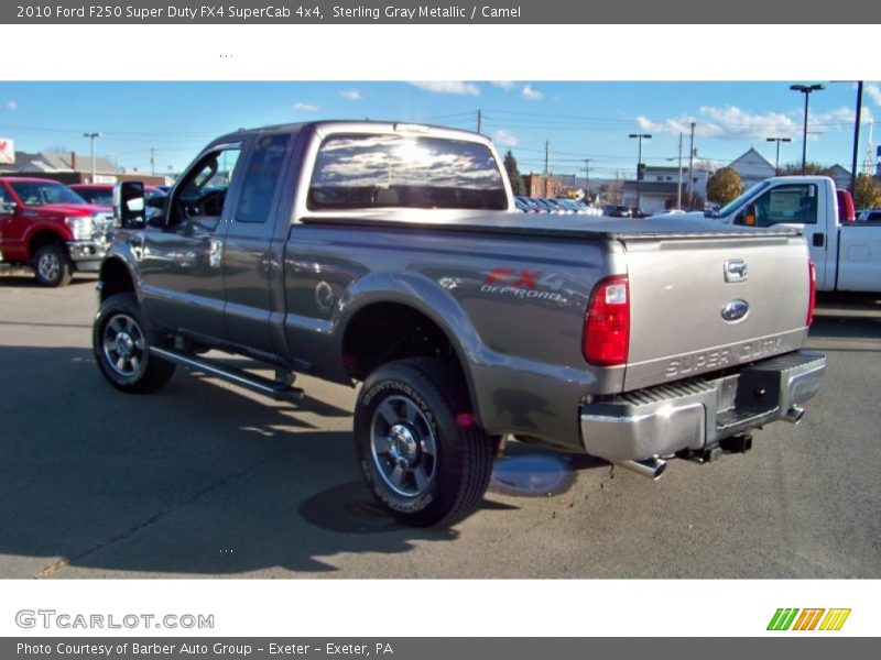 Sterling Gray Metallic / Camel 2010 Ford F250 Super Duty FX4 SuperCab 4x4