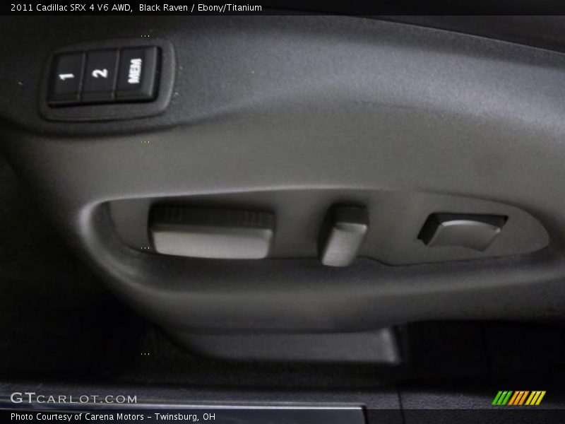 Black Raven / Ebony/Titanium 2011 Cadillac SRX 4 V6 AWD