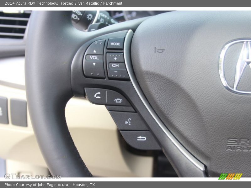 Forged Silver Metallic / Parchment 2014 Acura RDX Technology
