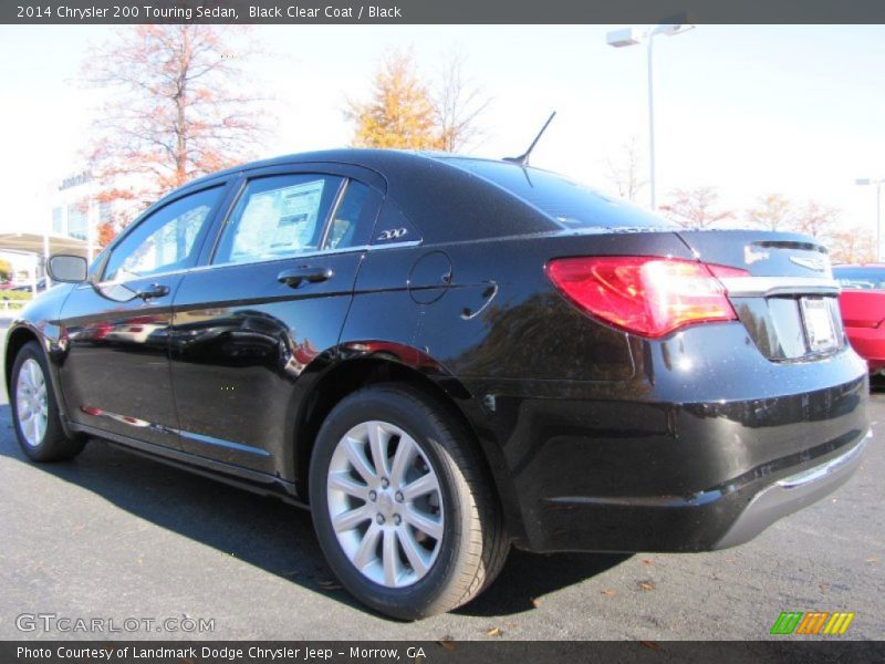 Black Clear Coat / Black 2014 Chrysler 200 Touring Sedan