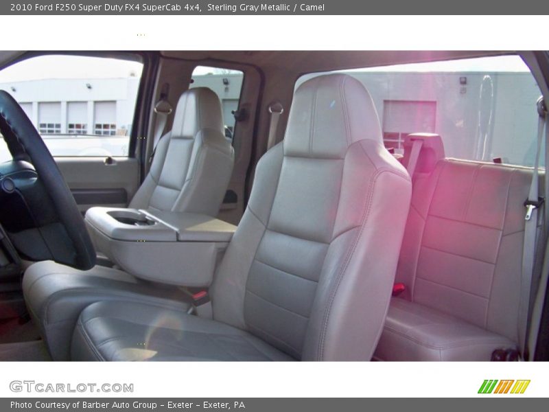 Sterling Gray Metallic / Camel 2010 Ford F250 Super Duty FX4 SuperCab 4x4