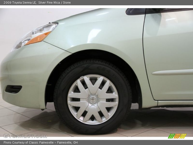 Silver Pine Mica / Stone 2009 Toyota Sienna LE