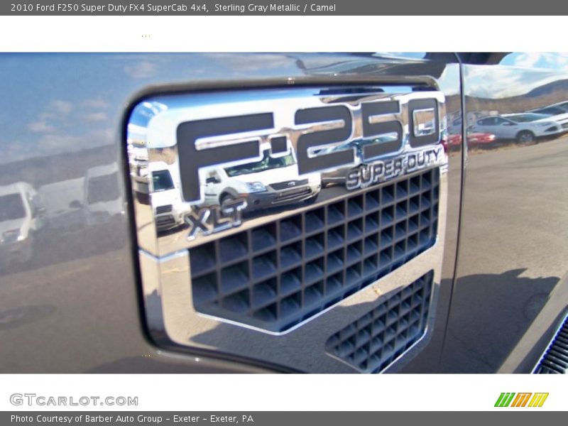 Sterling Gray Metallic / Camel 2010 Ford F250 Super Duty FX4 SuperCab 4x4