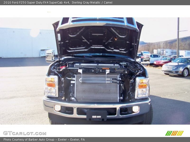 Sterling Gray Metallic / Camel 2010 Ford F250 Super Duty FX4 SuperCab 4x4
