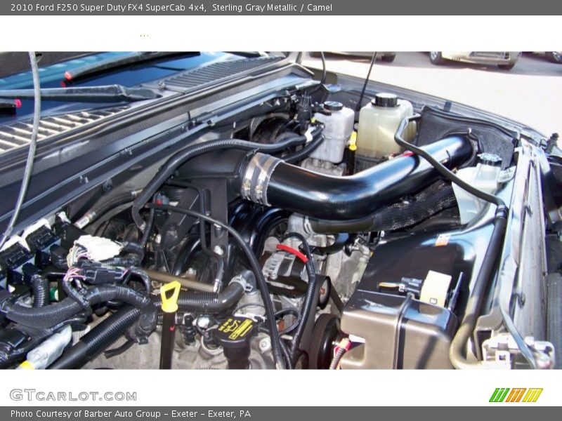 Sterling Gray Metallic / Camel 2010 Ford F250 Super Duty FX4 SuperCab 4x4