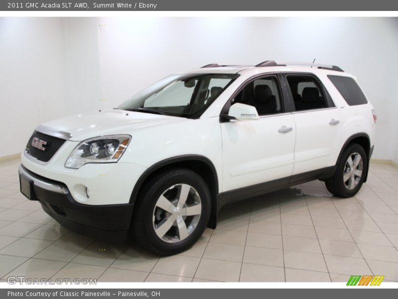 Summit White / Ebony 2011 GMC Acadia SLT AWD