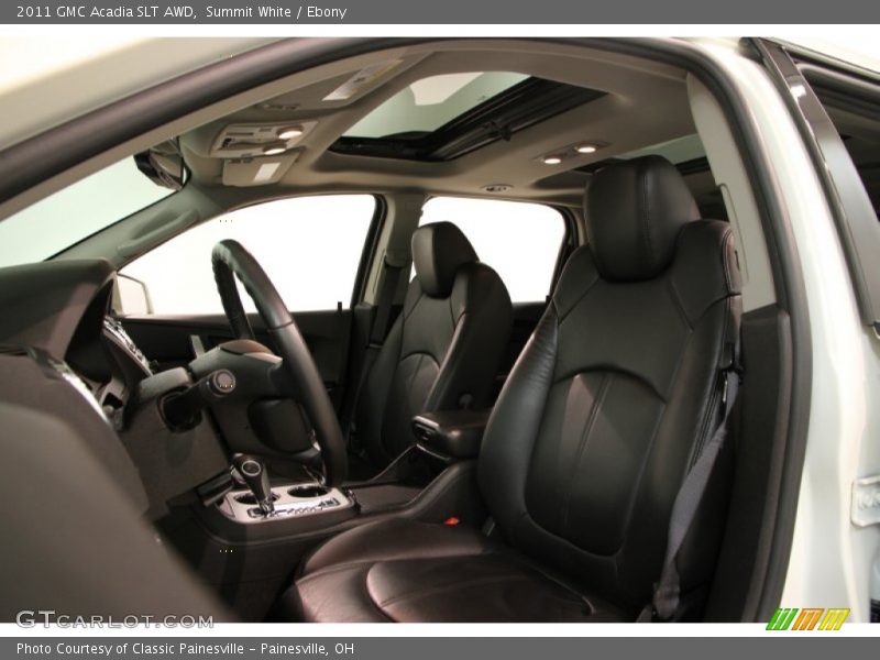 Summit White / Ebony 2011 GMC Acadia SLT AWD