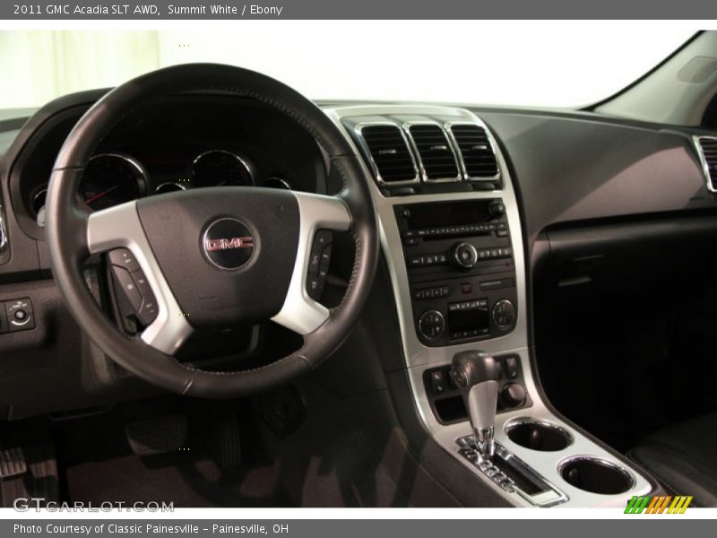 Summit White / Ebony 2011 GMC Acadia SLT AWD