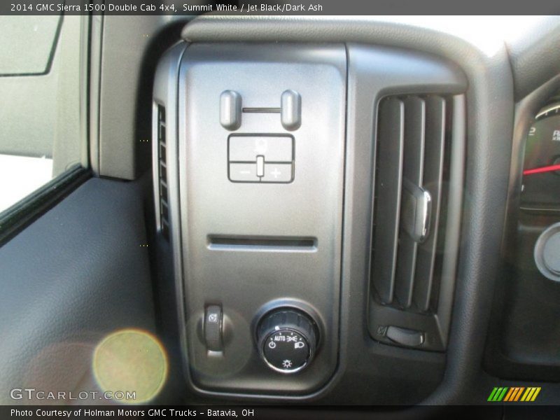Summit White / Jet Black/Dark Ash 2014 GMC Sierra 1500 Double Cab 4x4