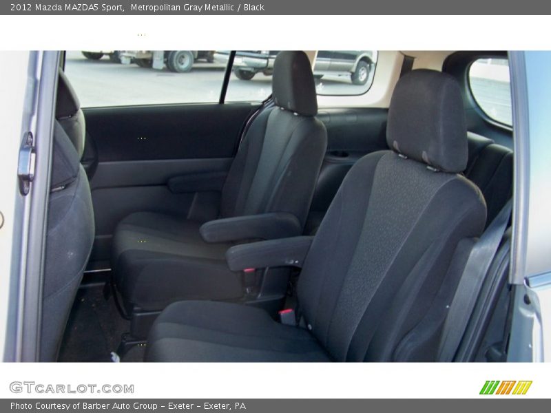 Metropolitan Gray Metallic / Black 2012 Mazda MAZDA5 Sport