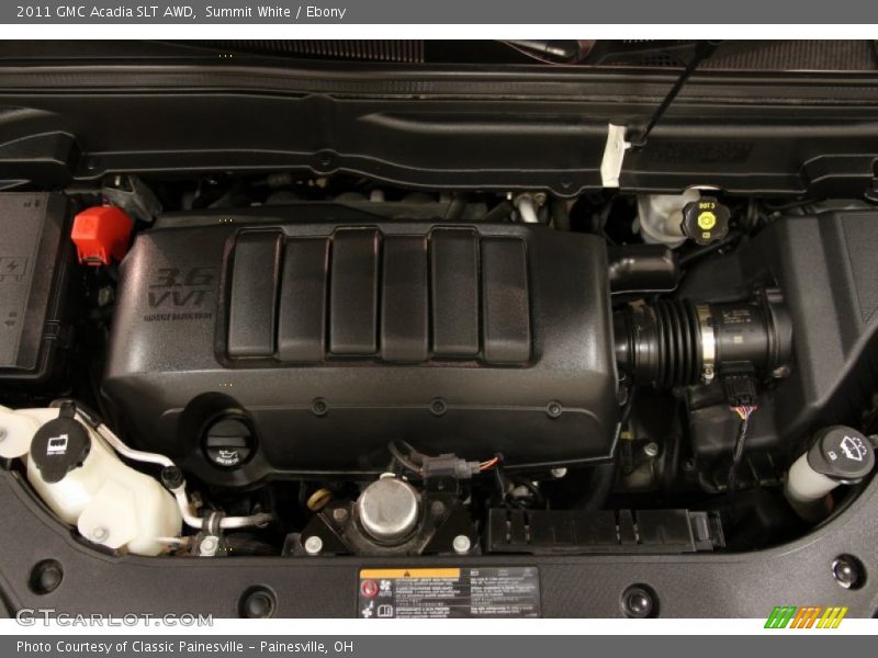 Summit White / Ebony 2011 GMC Acadia SLT AWD