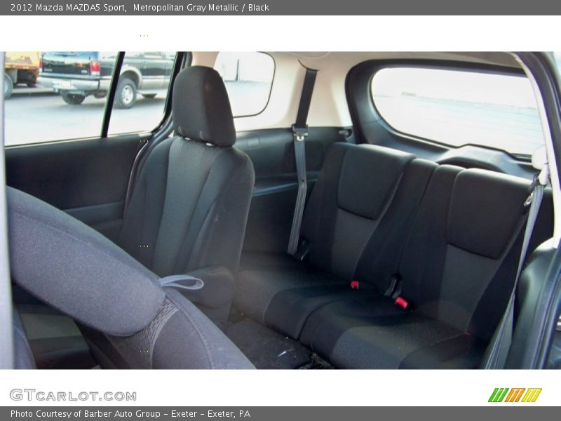 Metropolitan Gray Metallic / Black 2012 Mazda MAZDA5 Sport