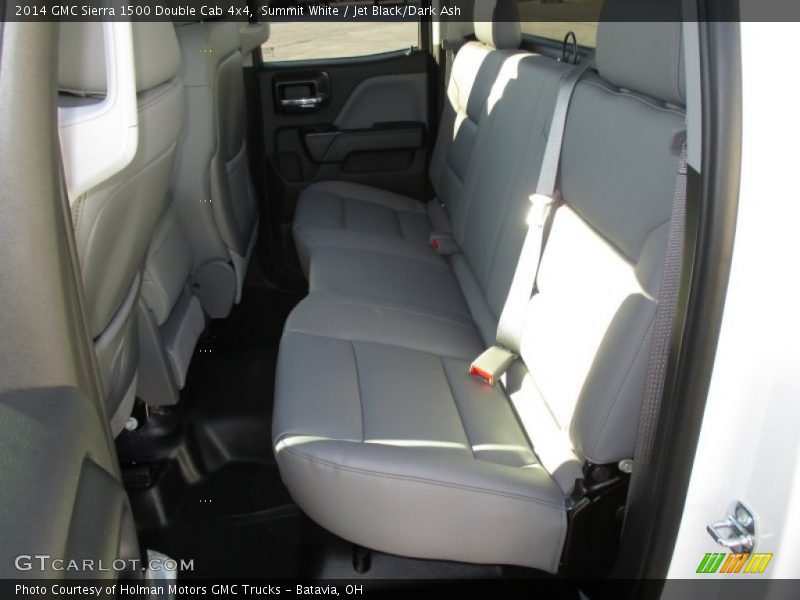 Summit White / Jet Black/Dark Ash 2014 GMC Sierra 1500 Double Cab 4x4