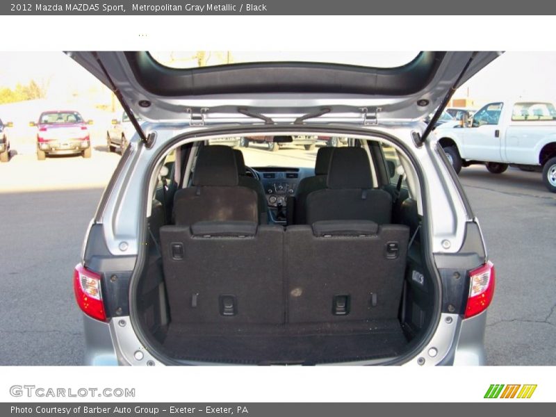 Metropolitan Gray Metallic / Black 2012 Mazda MAZDA5 Sport