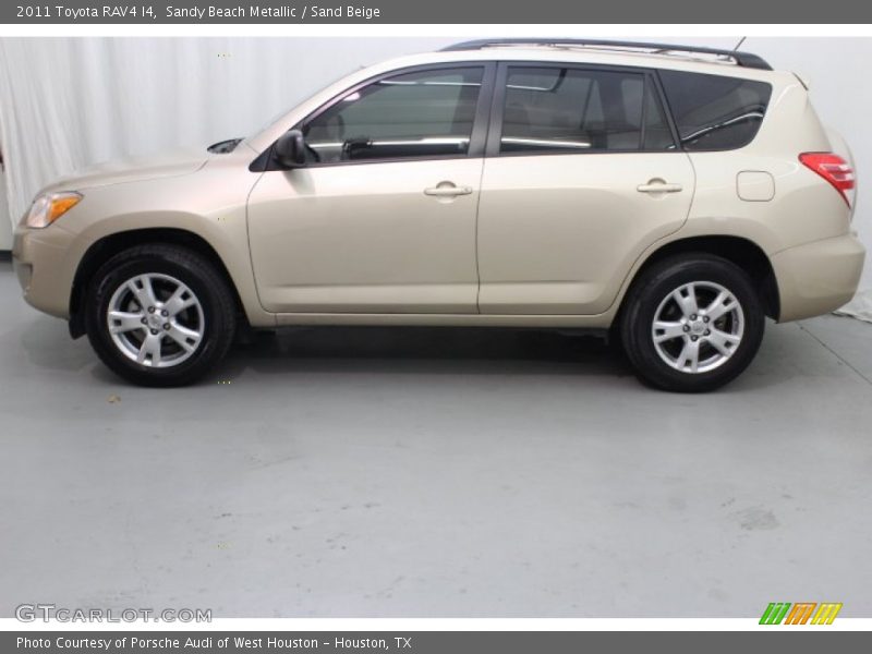 Sandy Beach Metallic / Sand Beige 2011 Toyota RAV4 I4