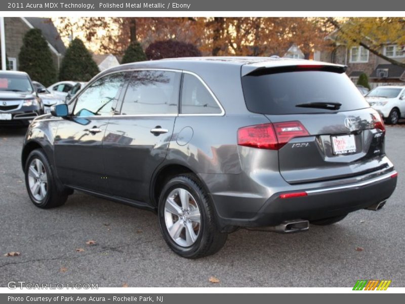 Polished Metal Metallic / Ebony 2011 Acura MDX Technology