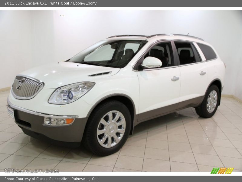 White Opal / Ebony/Ebony 2011 Buick Enclave CXL