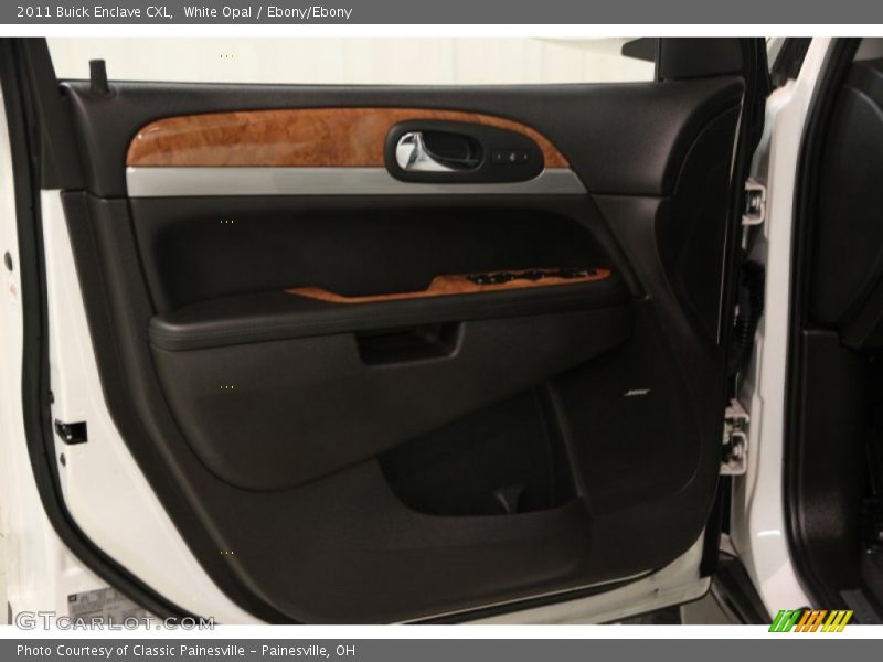 White Opal / Ebony/Ebony 2011 Buick Enclave CXL